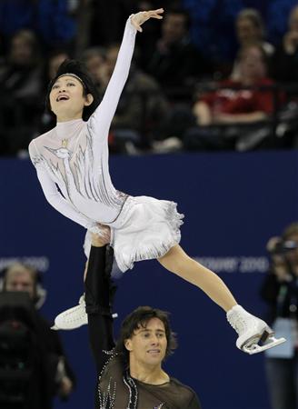 川口悠子　スケートペア　バンクーバーオリンピック